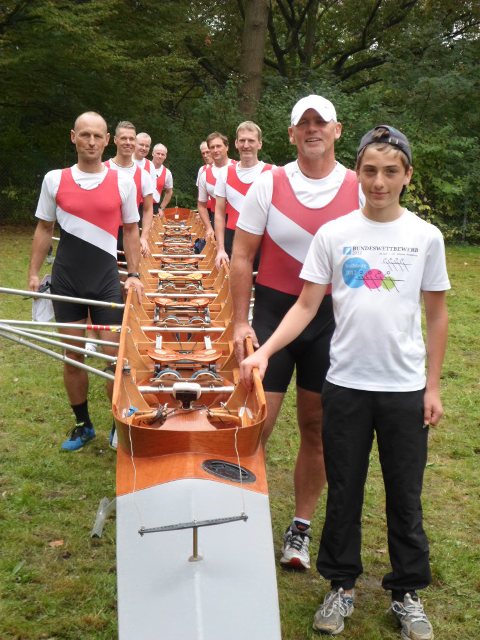 2014 Head of the river Leine 19 in Hannover